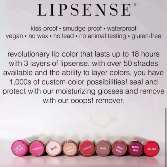 LipSense Diamond Kiss Gloss Sealed Full Size Lip Gloss Shimmer NEW - Picture 8 of 8